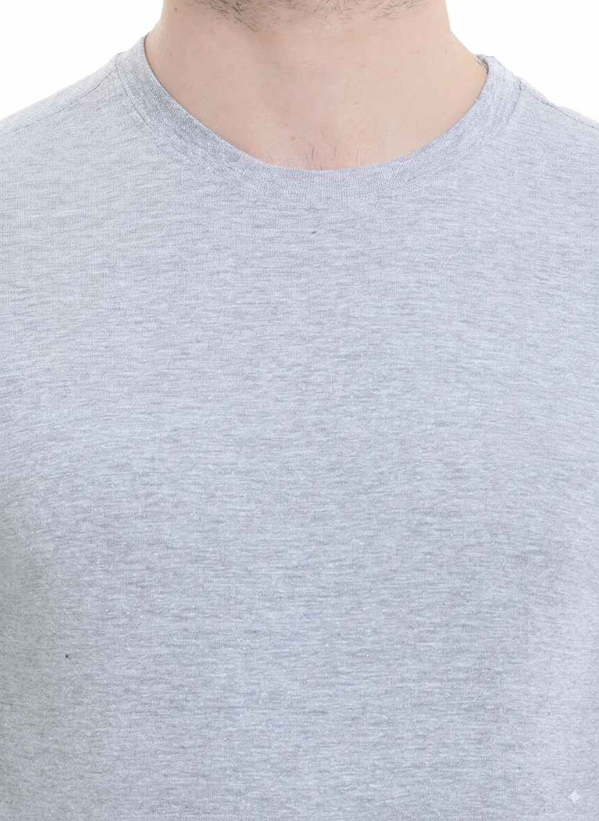 BU_09_Long_Sleeve_Round_Neck_T-Shirt_-_Grey_Melange