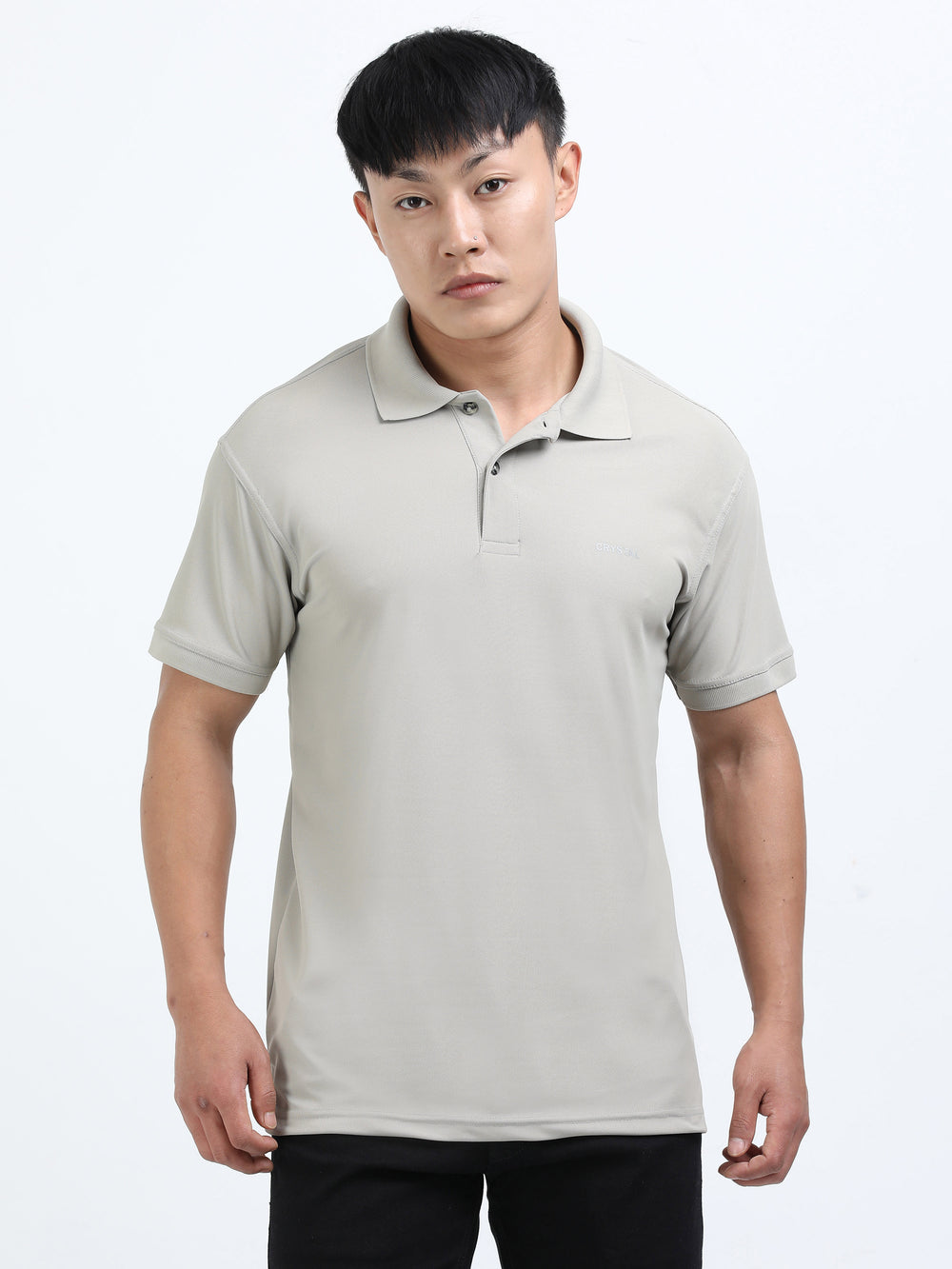 DK 01 Driknit Microfiber Polo Tshirt - Aluminium
