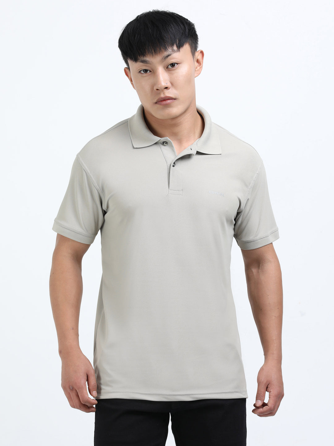 DK 01 Driknit Microfiber Polo Tshirt - Aluminium