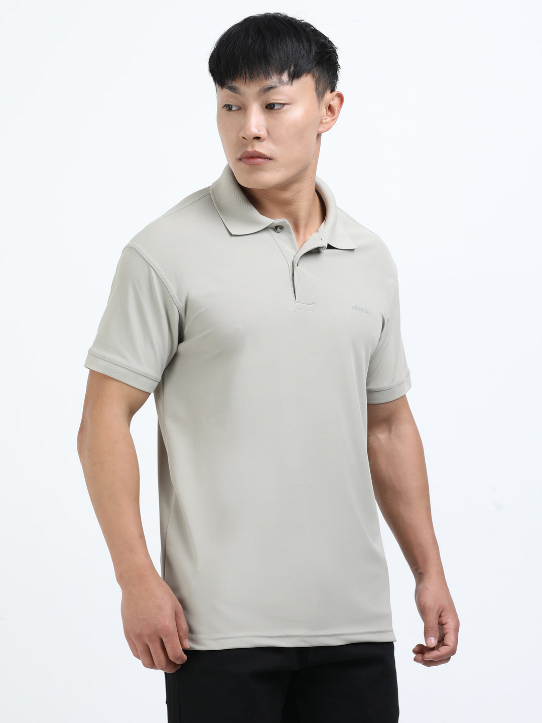 DK 01 Driknit Microfiber Polo Tshirt - Aluminium
