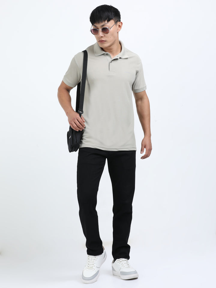 DK 01 Driknit Microfiber Polo Tshirt - Aluminium