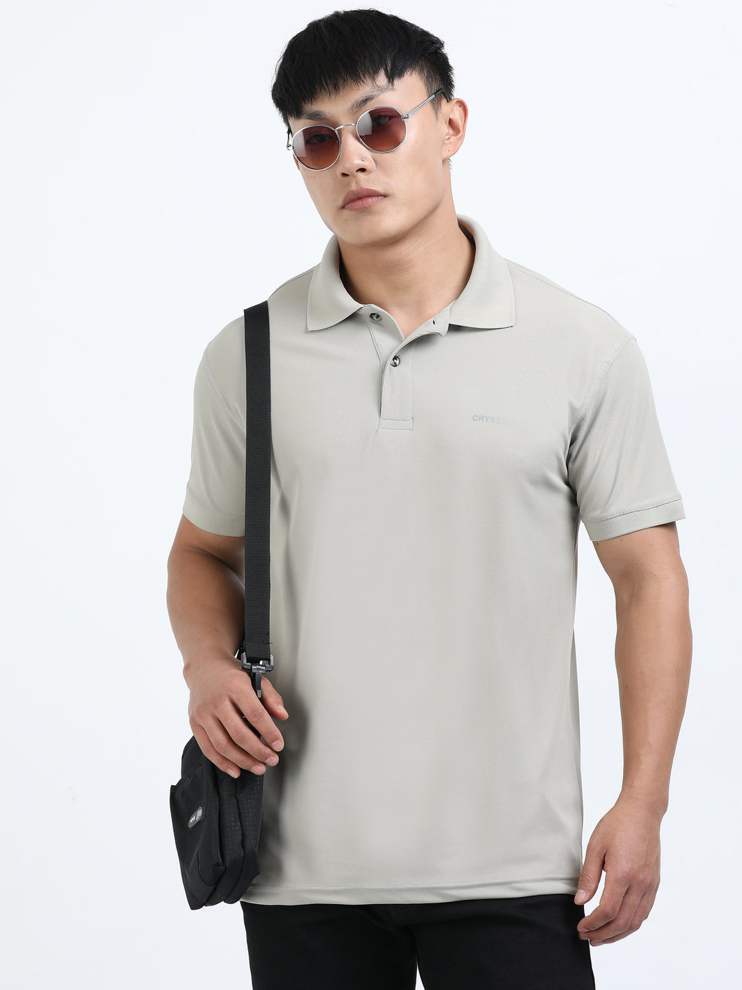 DK 01 Driknit Microfiber Polo Tshirt - Aluminium