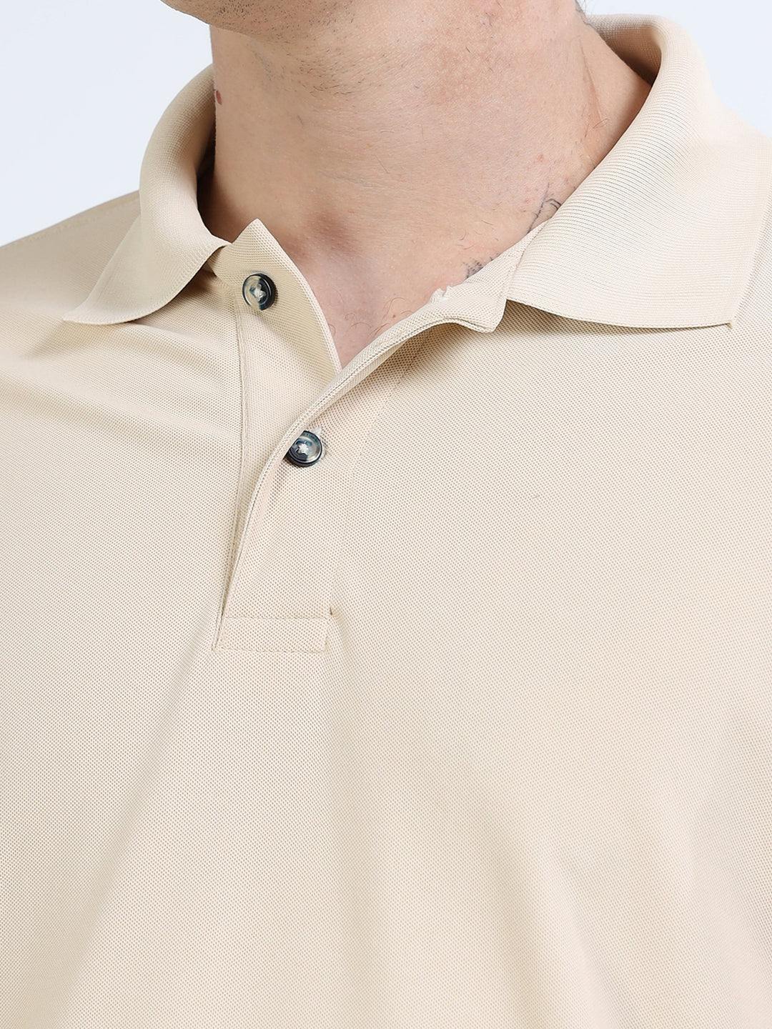DK 01 Driknit Microfiber Polo Tshirt - Beige
