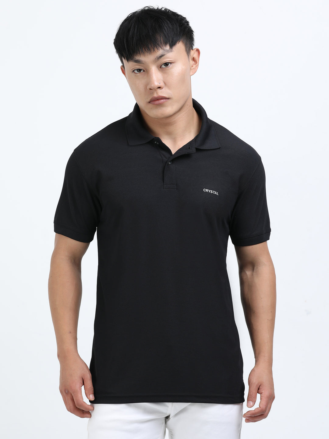 DK 01 Driknit Microfiber Polo Tshirt - Black