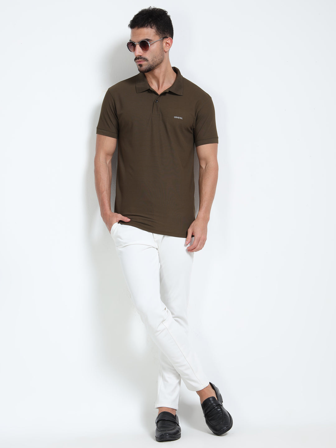 DK 01 Driknit Microfiber Polo Tshirt - Olive