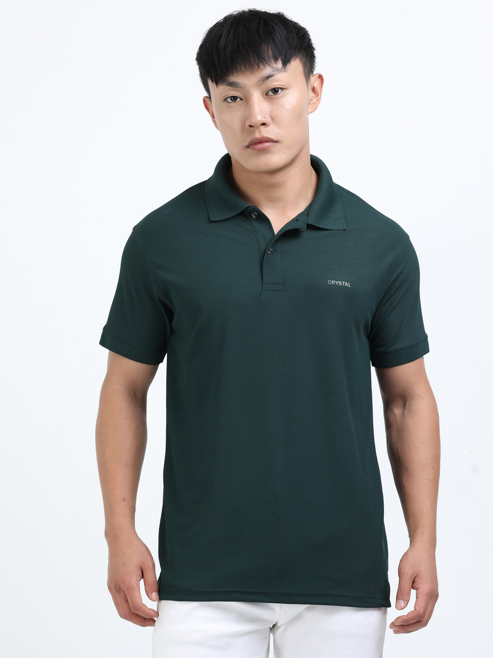 DK 01 Driknit Microfiber Polo Tshirt - Pine Green