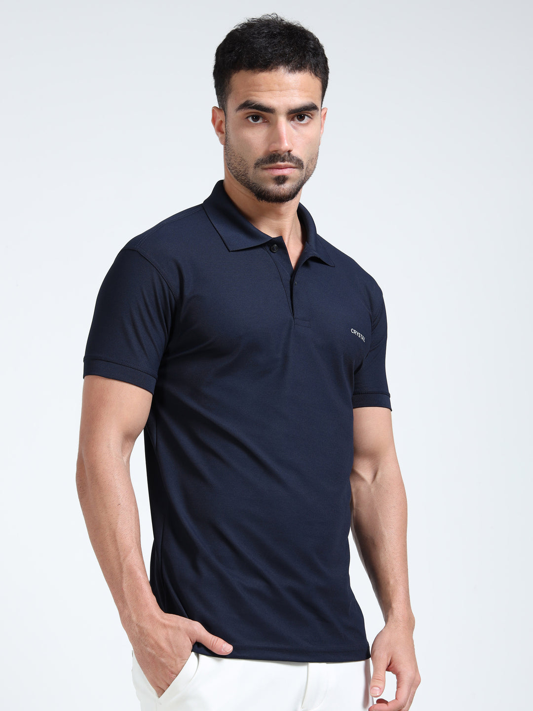 DK 01 polo t-shirt-True Navy