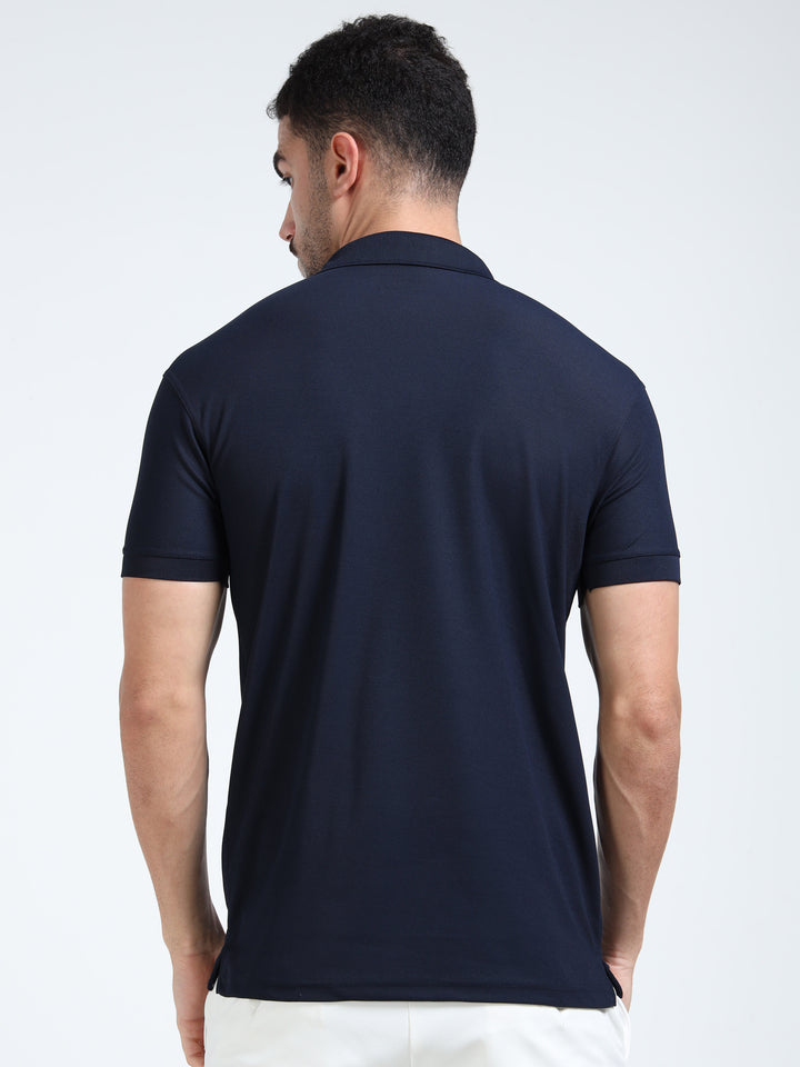 DK 01 polo t-shirt-True Navy