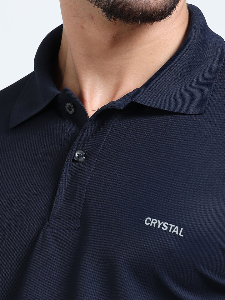 DK 01 polo t-shirt-True Navy