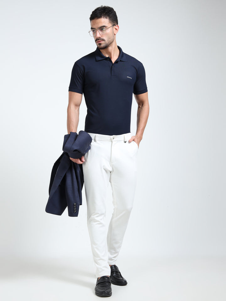 DK 01 polo t-shirt-True Navy