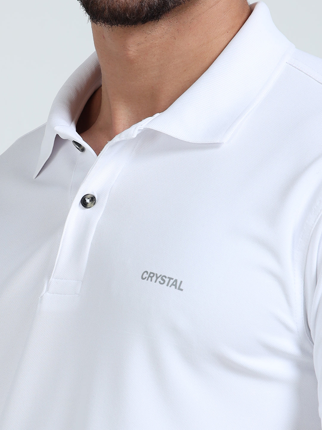 DK 01 polo t-shirt-White