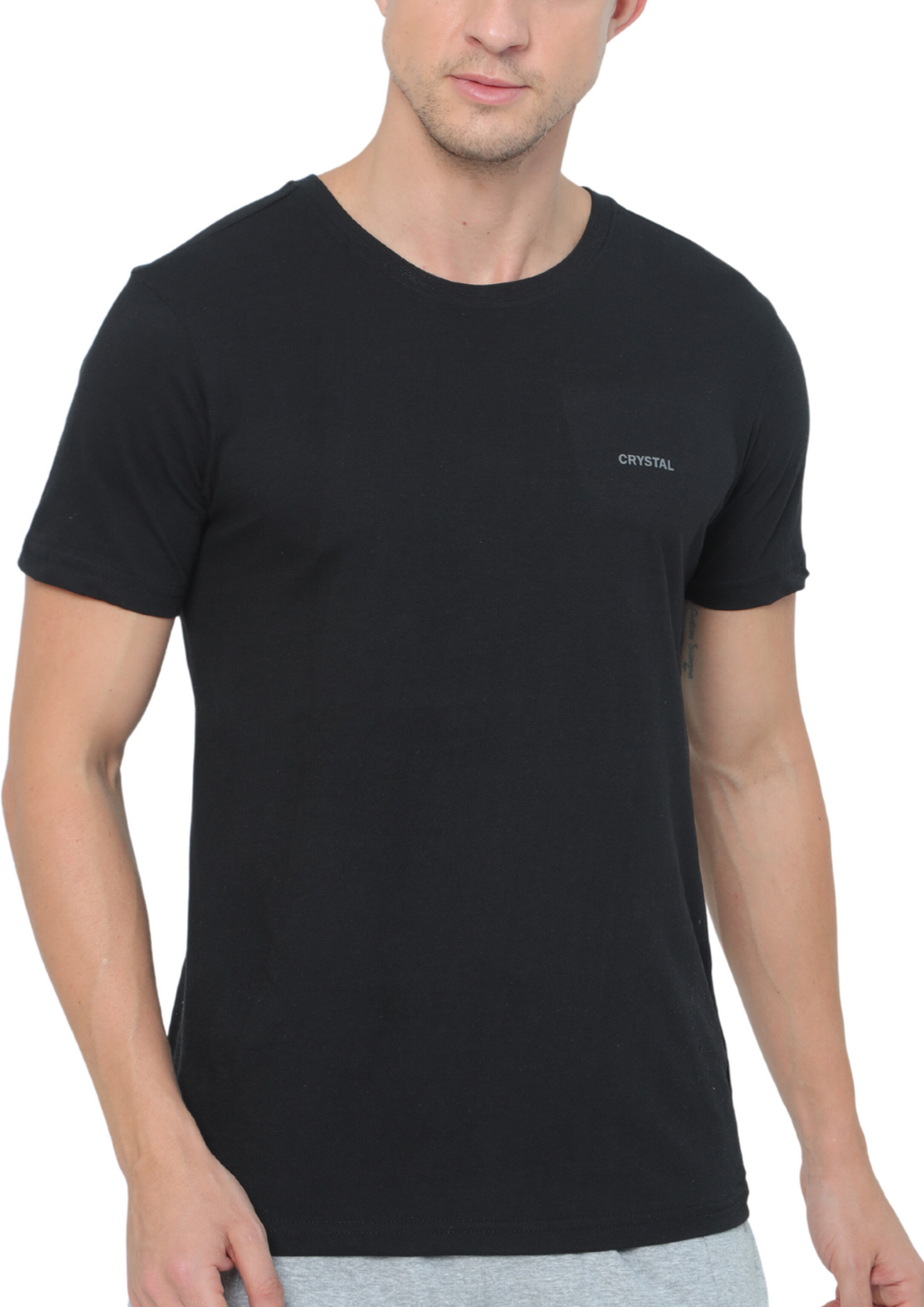 LE03 Crew T-Shirt - Black-2