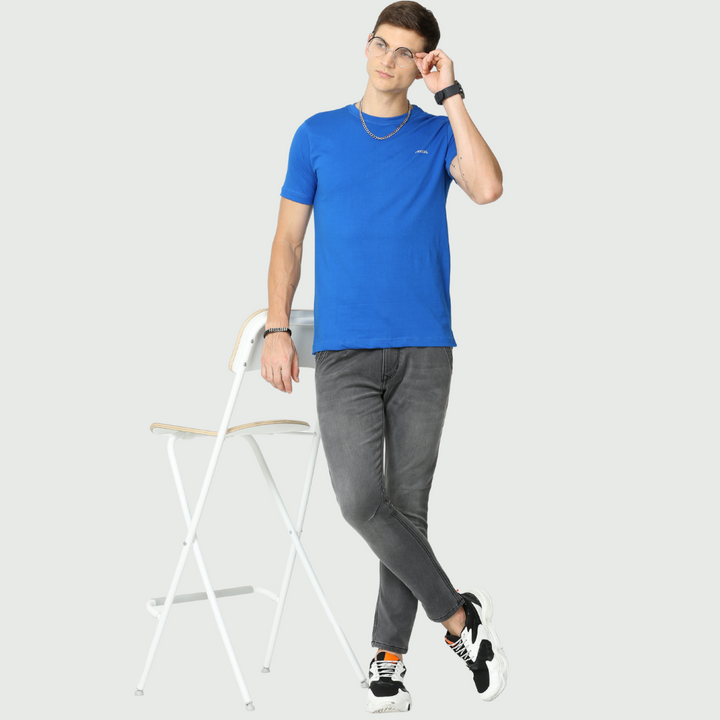 LE03 Crew T-Shirt - Royal Blue-4