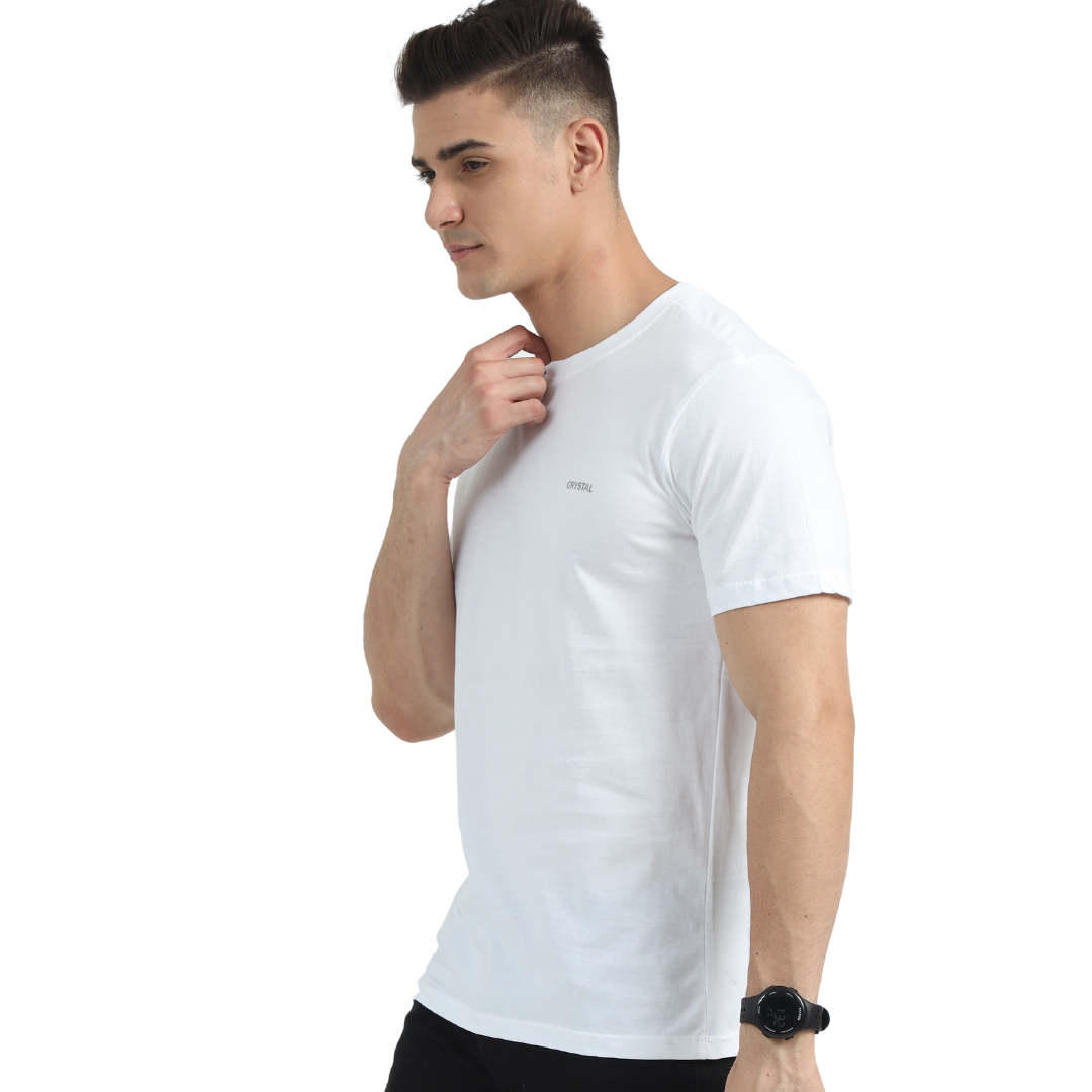 LE03 Crew T SHIRT White-4