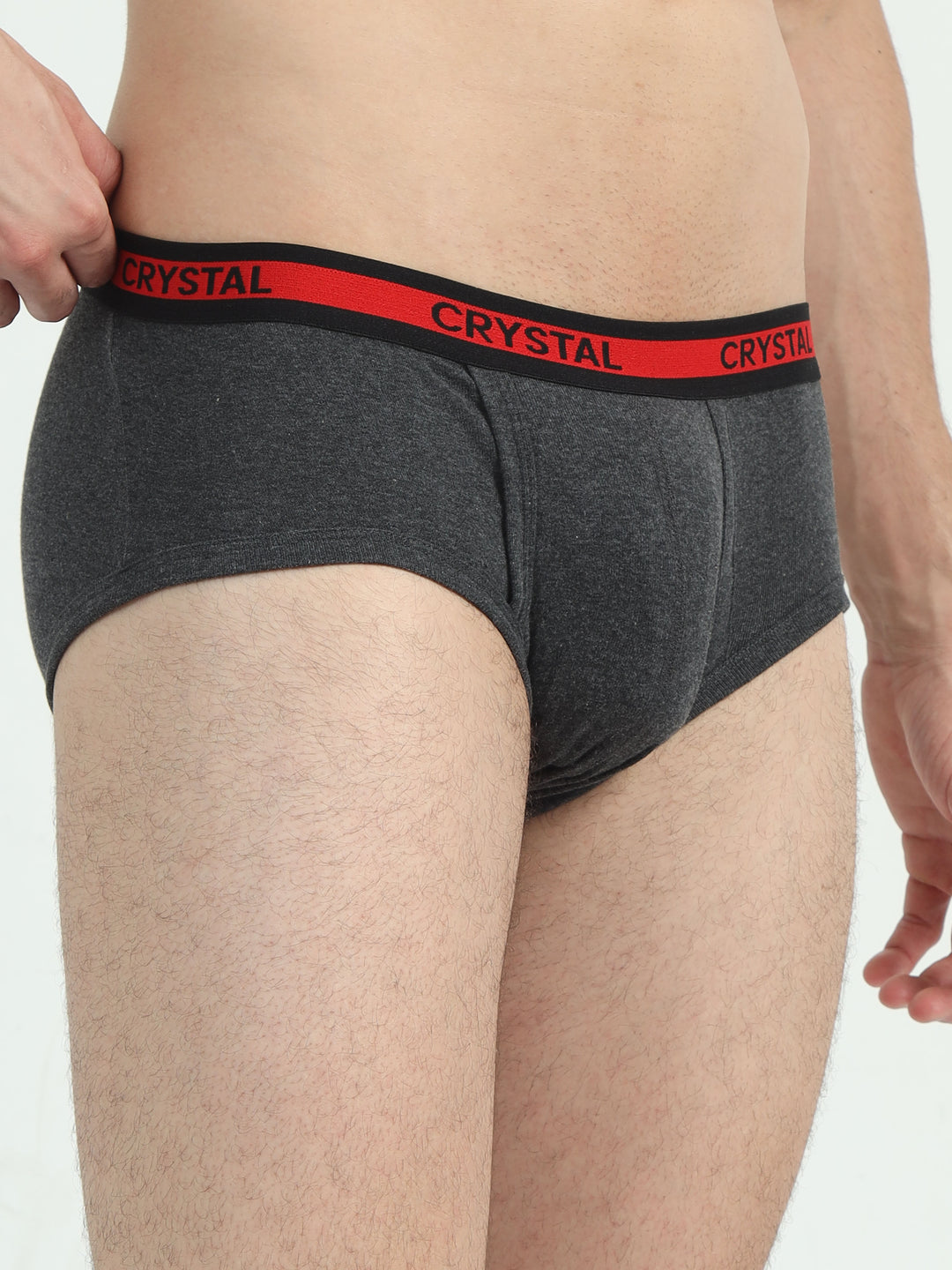 rib brief Charcoal Melange