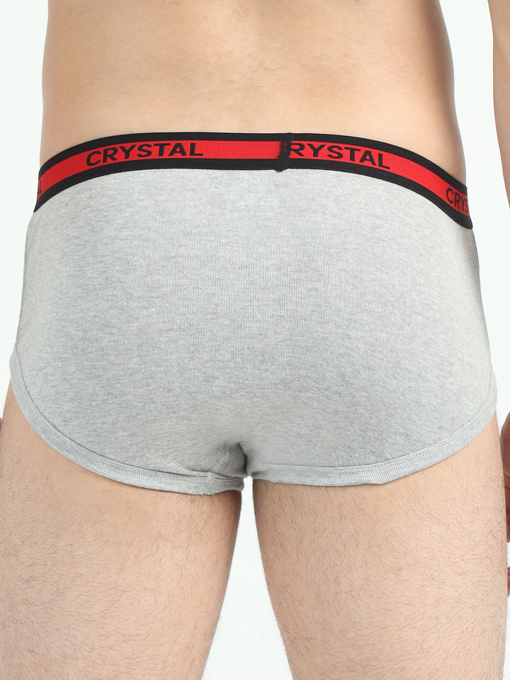 rib brief Grey Melange