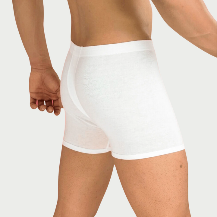 silver trunks white pack of 3