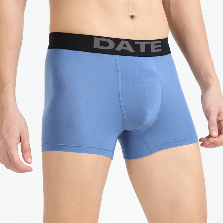 Date Men's Modal Trunks - Frost