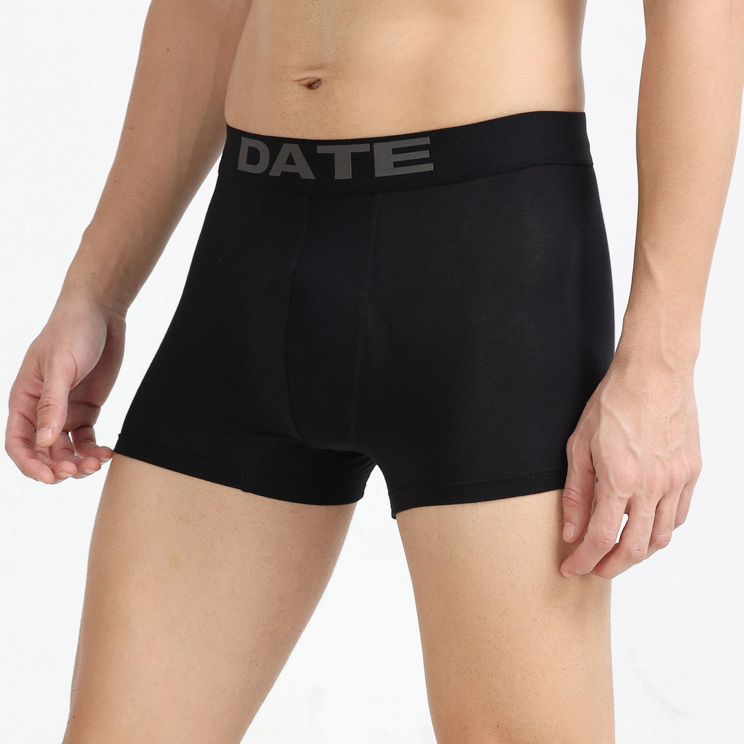 Date Men's Modal Trunks - Midnight