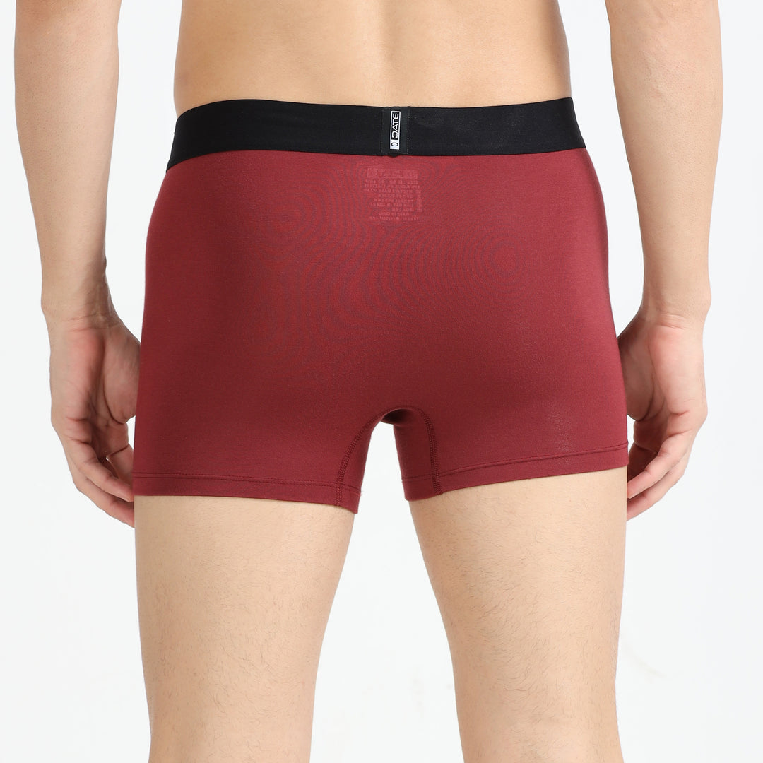 Date Men's Modal Trunks - Chestnut