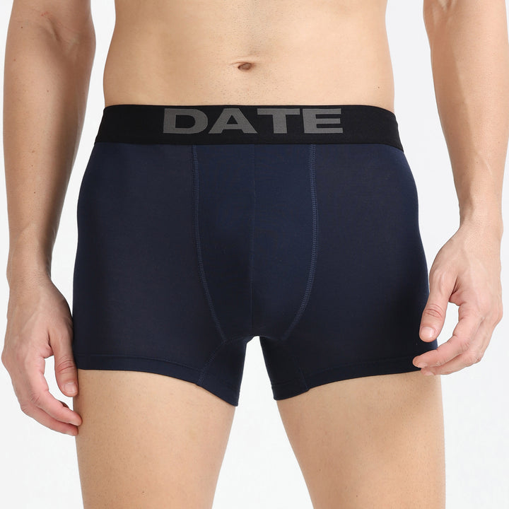 Date Men's Modal Trunks - Storm