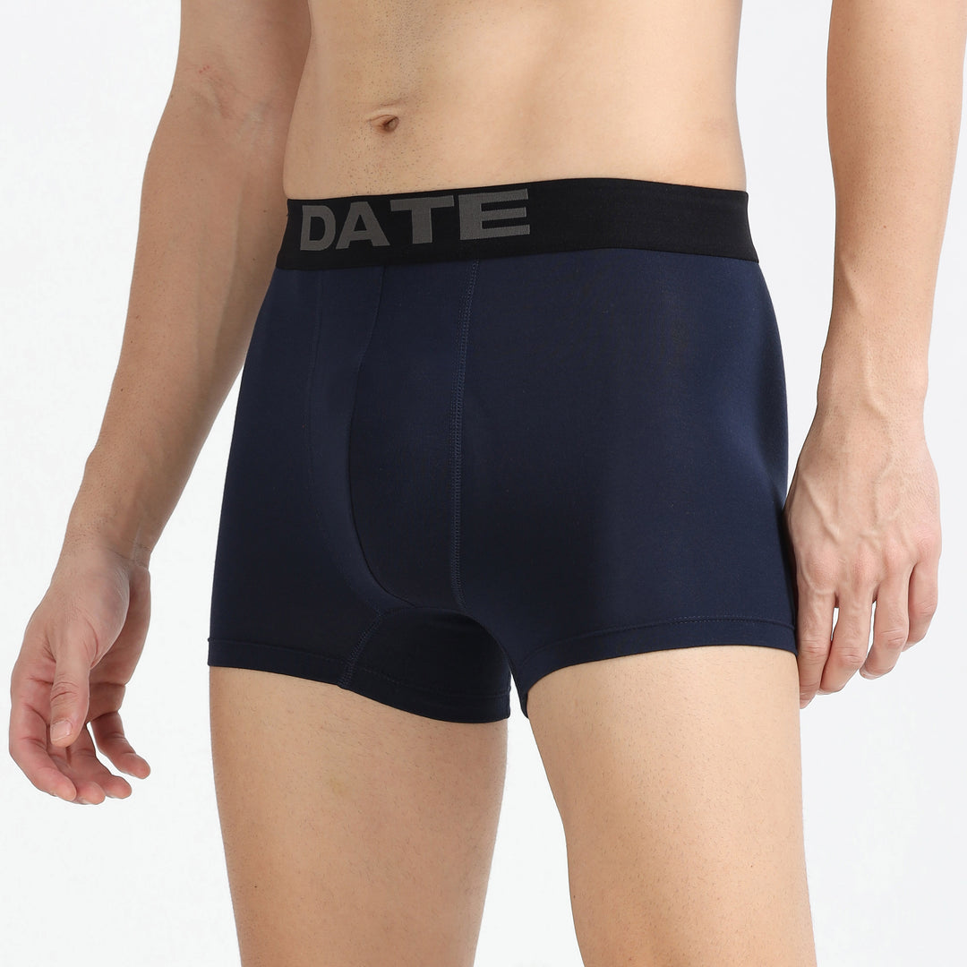 Date Men's Modal Trunks - Storm