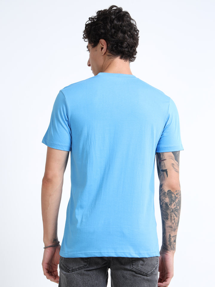 LE 03 Crew T-shirt - Light Blue