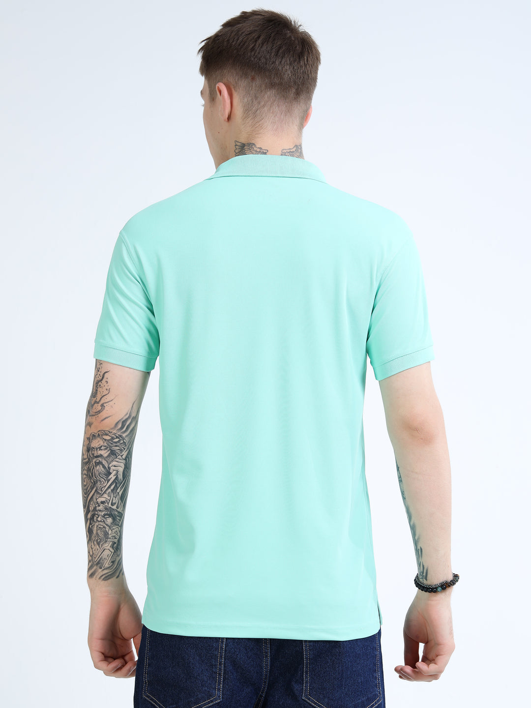 DK 01 Driknit Microfiber Polo Tshirt - Ice Green