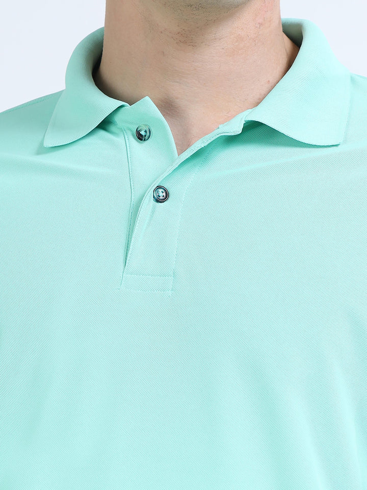 DK 01 Driknit Microfiber Polo Tshirt - Ice Green