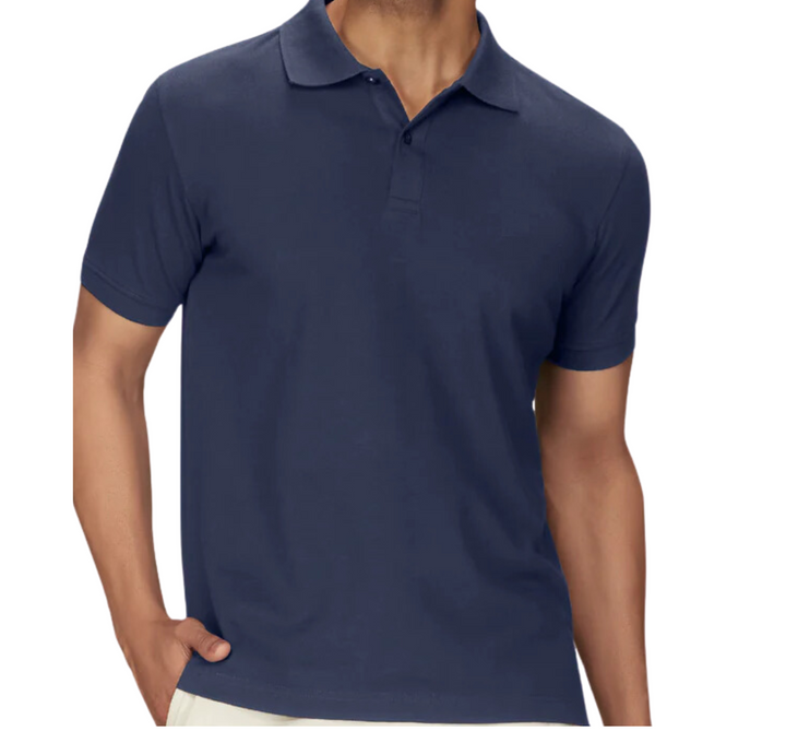 LE 01 Polo T-Shirt-(NAVY)