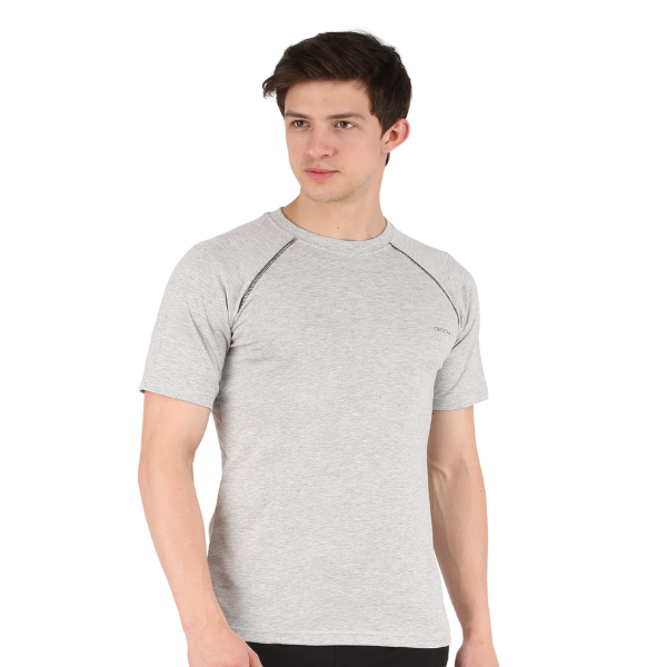 BU 05 Sport Tee T-shirt (Grey Melange)