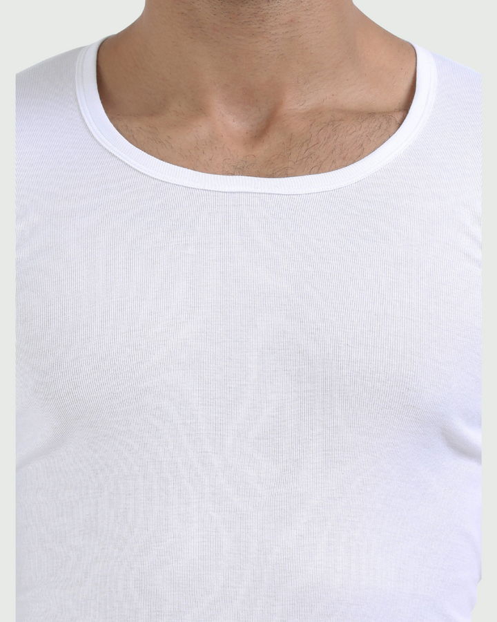 CA 305 Rib Half Sleeve Vest  RNS  (Pack of 3)