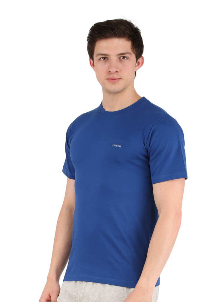 BU 07 Crew T-Shirt - Royal Blue