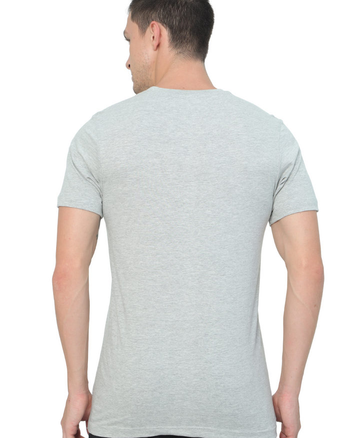 BU 07 Crew T-Shirt - Grey Melange