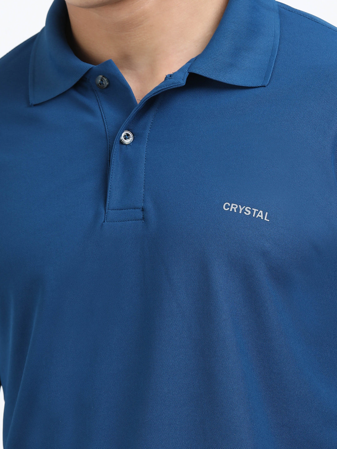DK 01 Driknit Microfiber Polo Tshirt - Sailor Blue