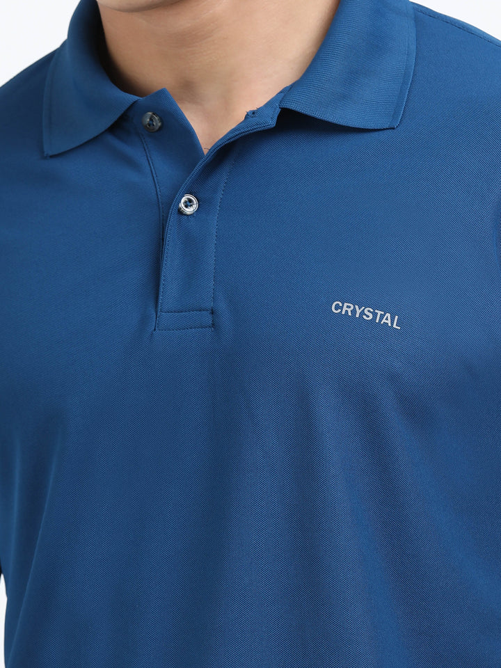 DK 01 Driknit Microfiber Polo Tshirt - Sailor Blue