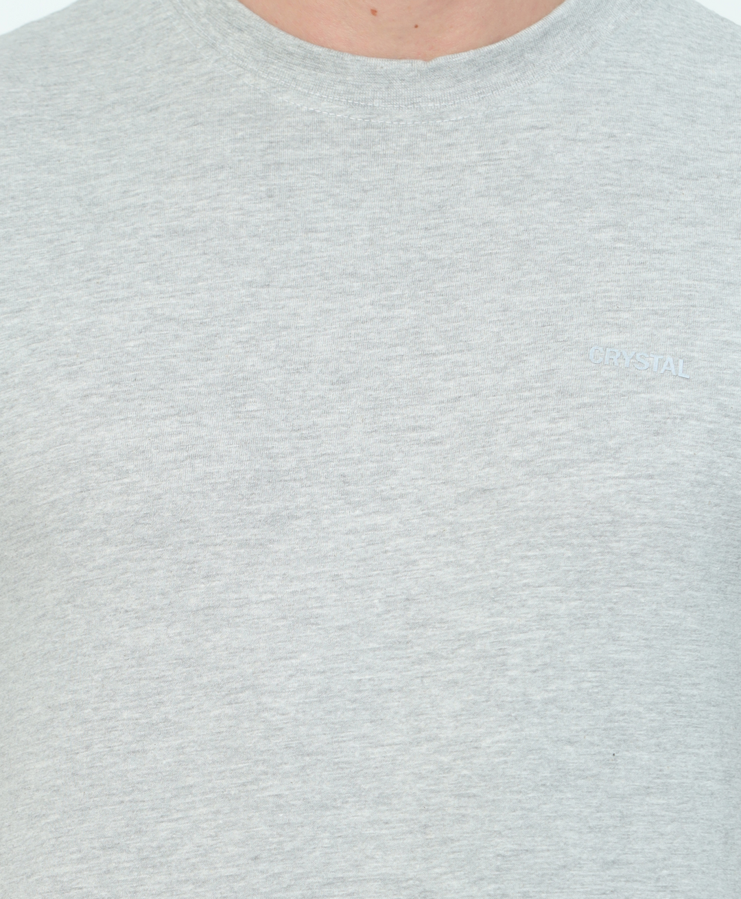 BU 07 Crew T-Shirt - Grey Melange