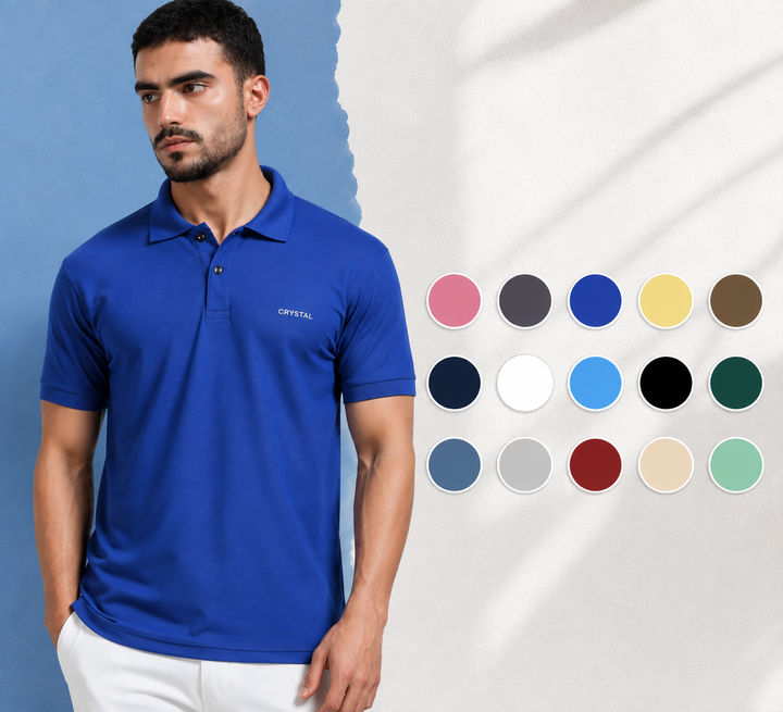 Driknit Microfiber Polo Tshirt - Imperial Blue