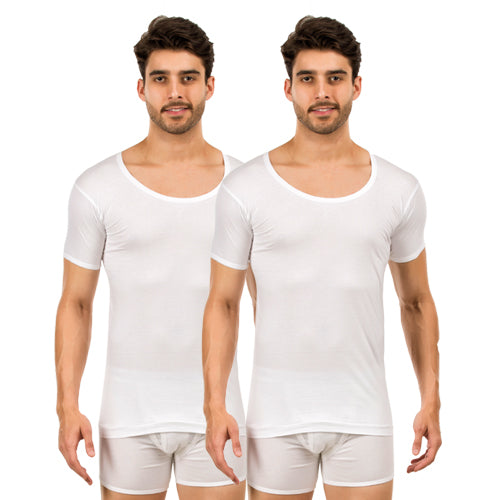 Alpha Half Sleeve Vest (Pack of 2)