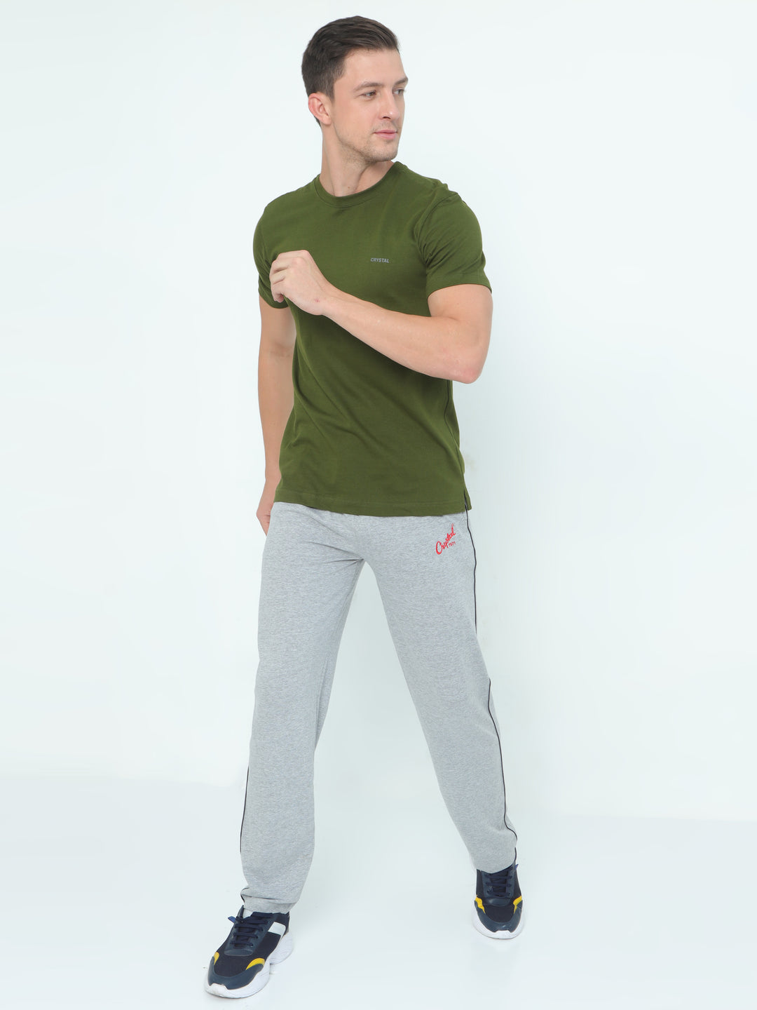 BU-37 Basic Track Pant Slim Fit (Pack of 2) Assorted