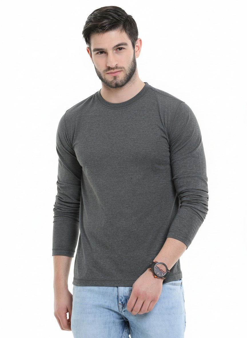 BU_09_Long_Sleeve_Round_Neck_T-Shirt_-_Charcol_Melange