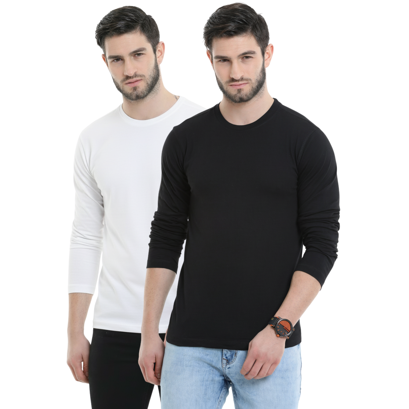 BU_09_full_sleeve_t-shirt_pack_of_2(Olive,Navy)