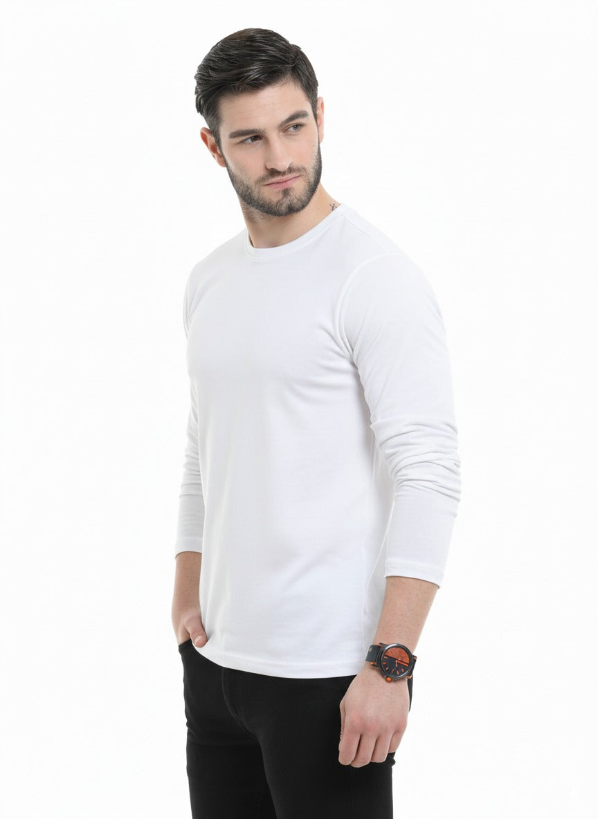 BU 09 full sleeve t-shirts-white