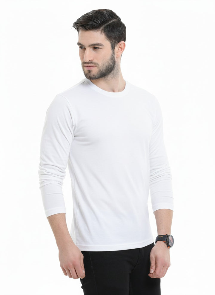 BU 09 full sleeve t-shirts-white