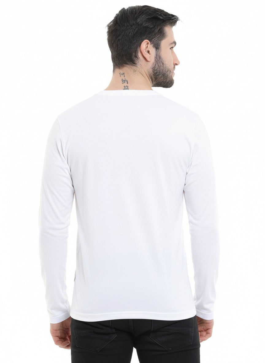 BU 09 full sleeve t-shirts-white