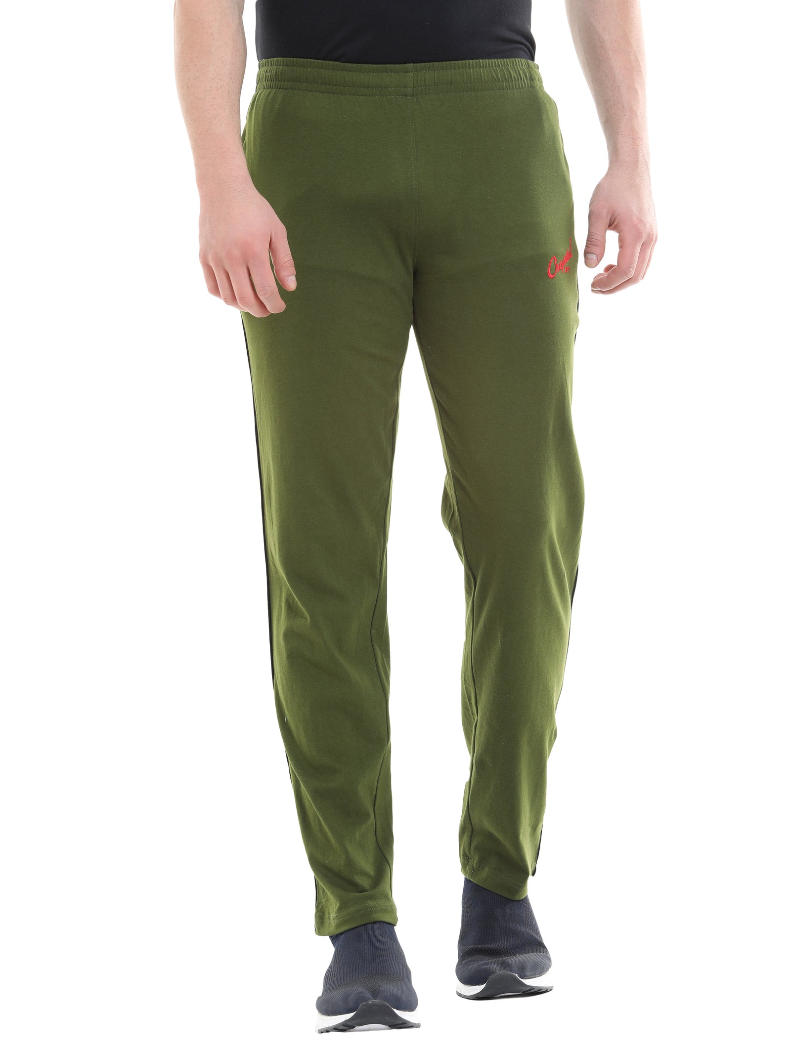 Basic Track Pant-Olive