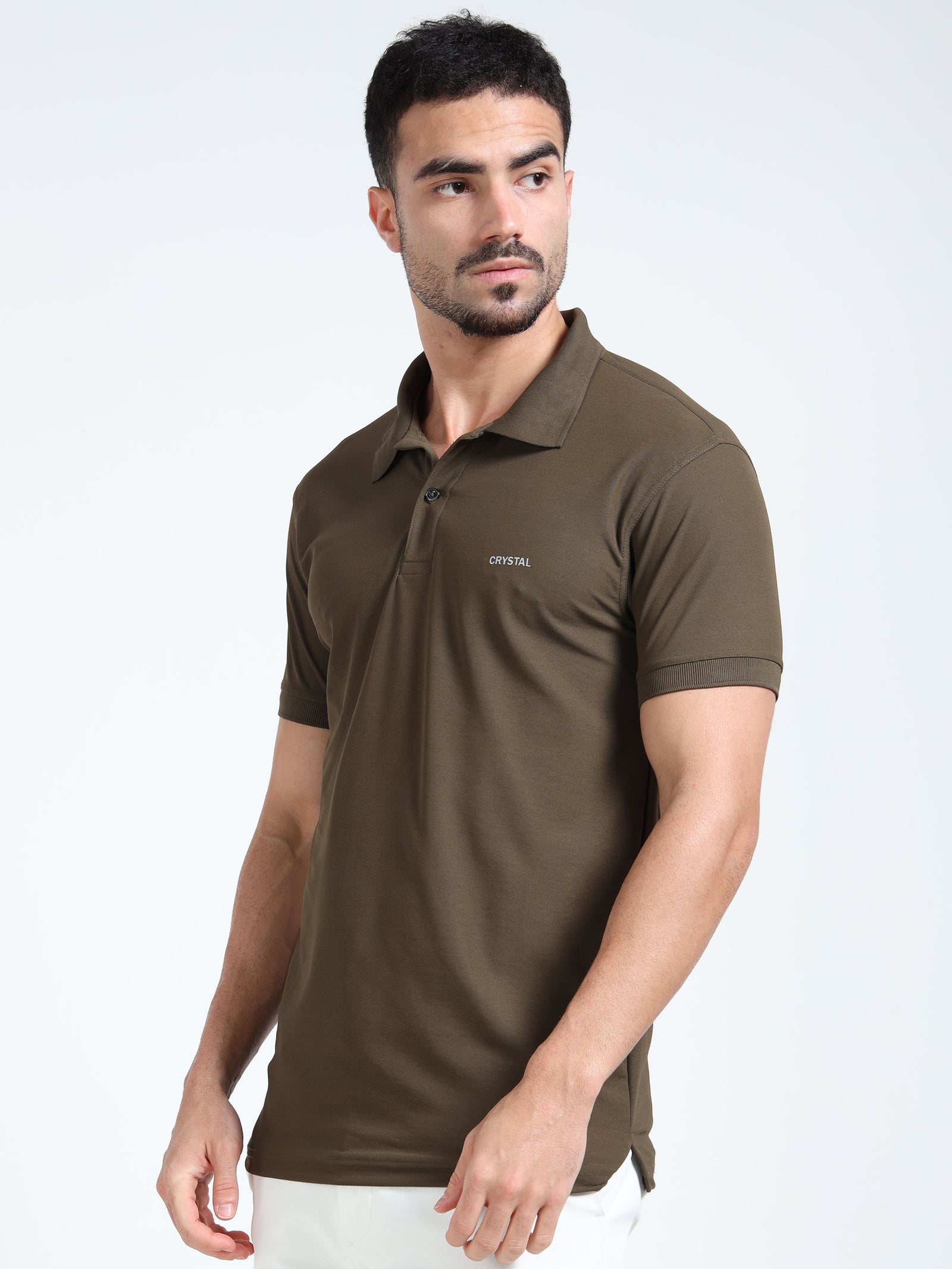 DK 01 Driknit Microfiber Polo Tshirt - Olive