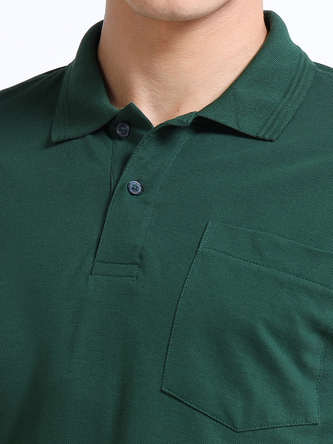 DK 01 plol t-shirt-Pine Green