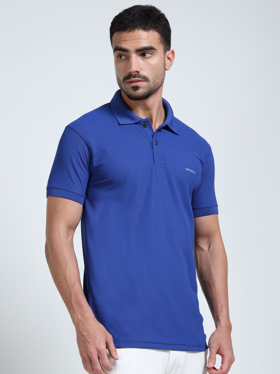 DK 01 polo t-shirt-Imperial Blue
