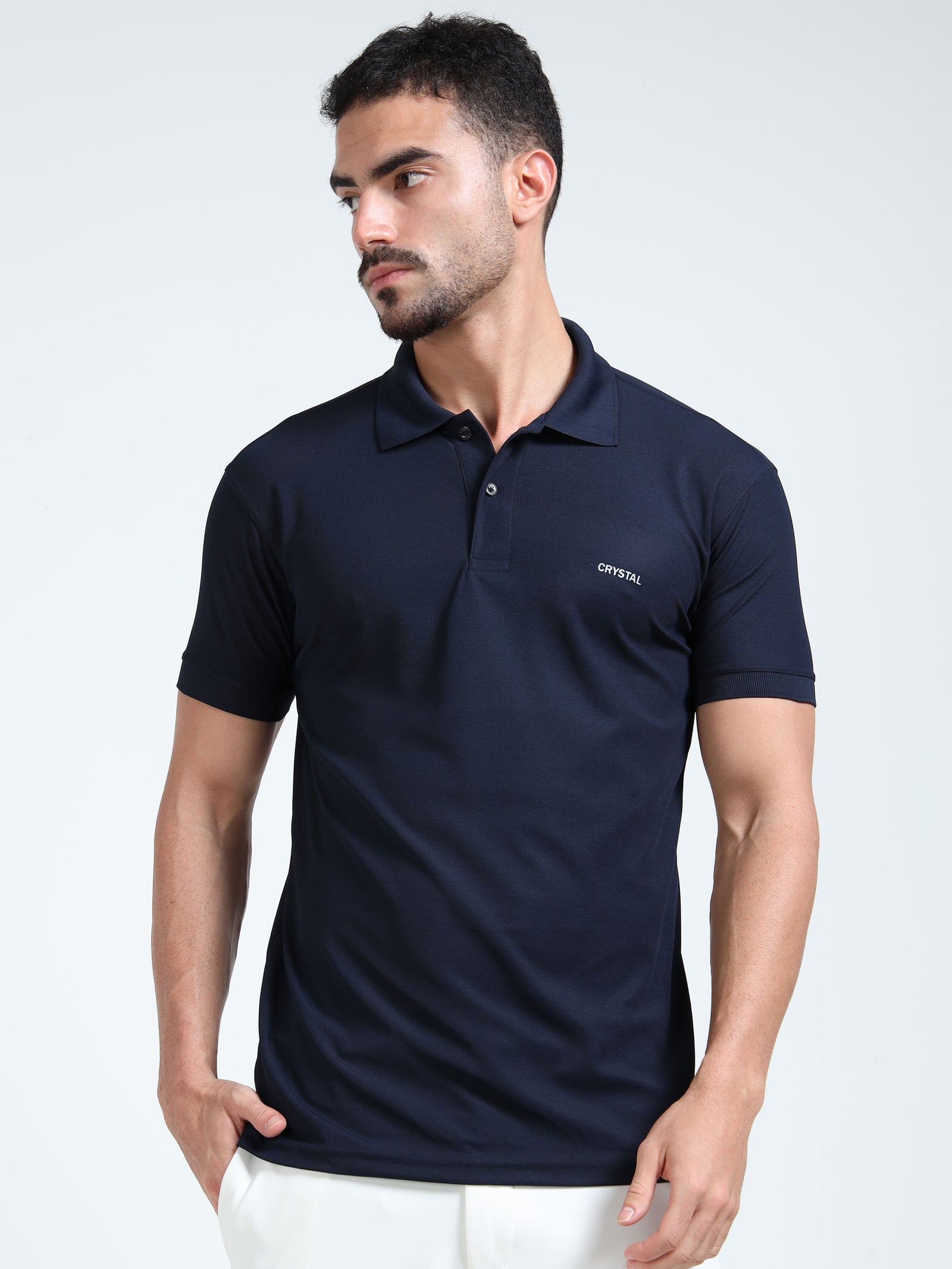 DK 01 polo t-shirt-True Navy